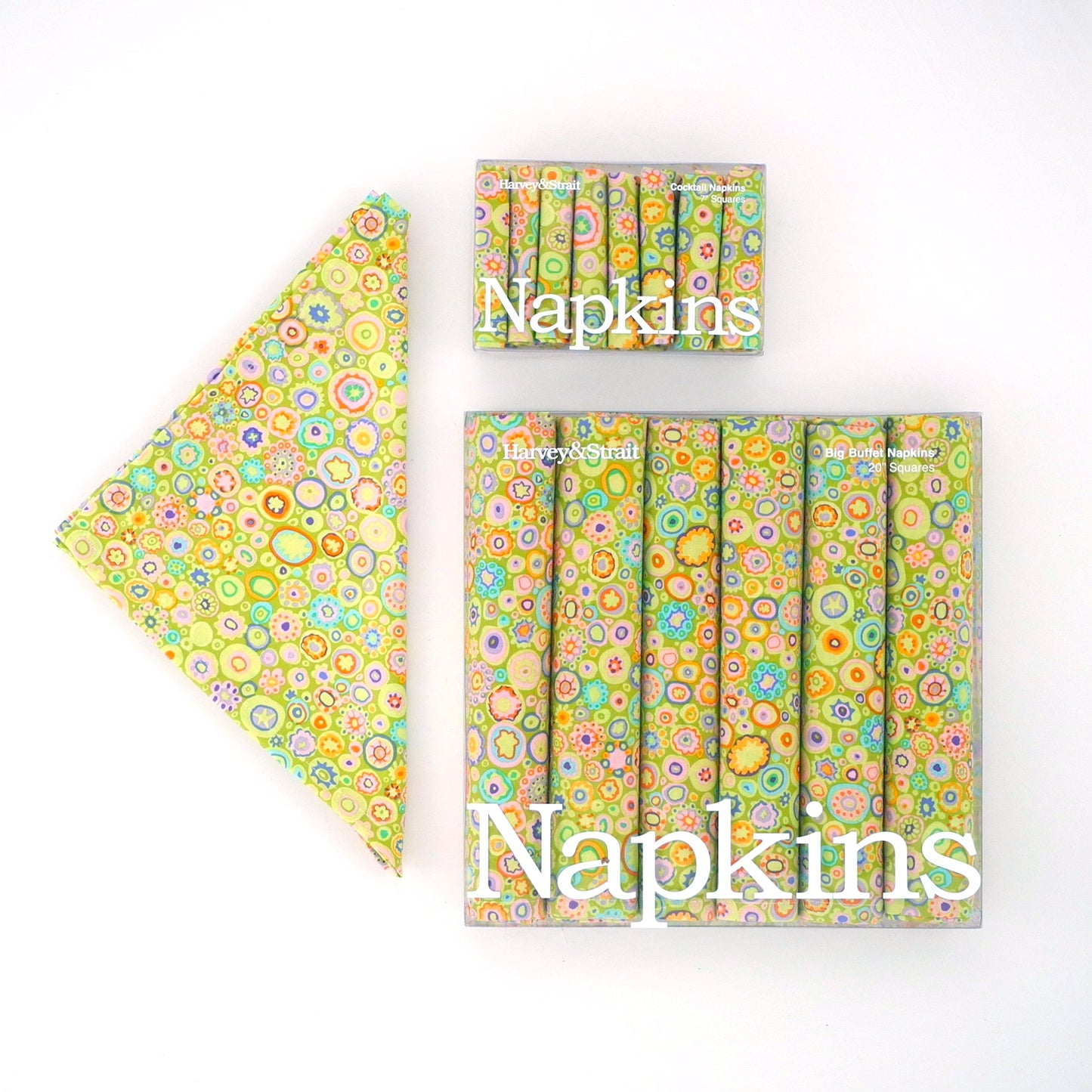 Harvey & Strait, Paperweight Cocktail Napkins, Set/8, - Placewares