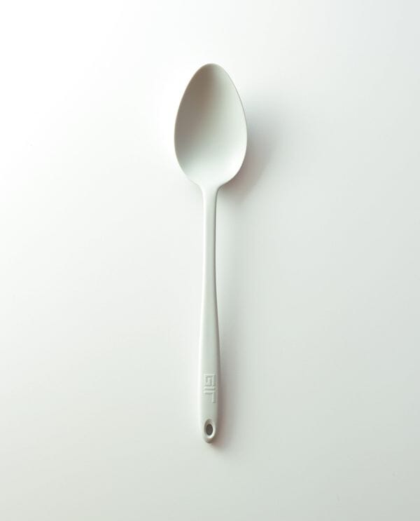 GIR: Get It Right, Food-Safe, Scratch-Proof, Professional-Grade Silicone Ultimate Spoons, Studio White- Placewares