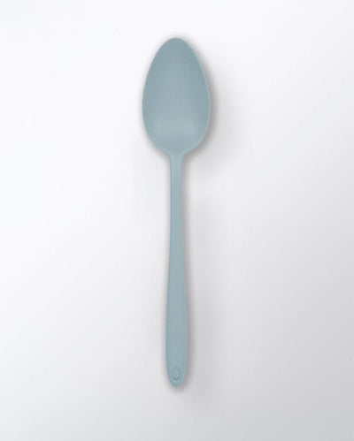 GIR: Get It Right, Food-Safe, Scratch-Proof, Professional-Grade Silicone Ultimate Spoons, Slate Gray- Placewares