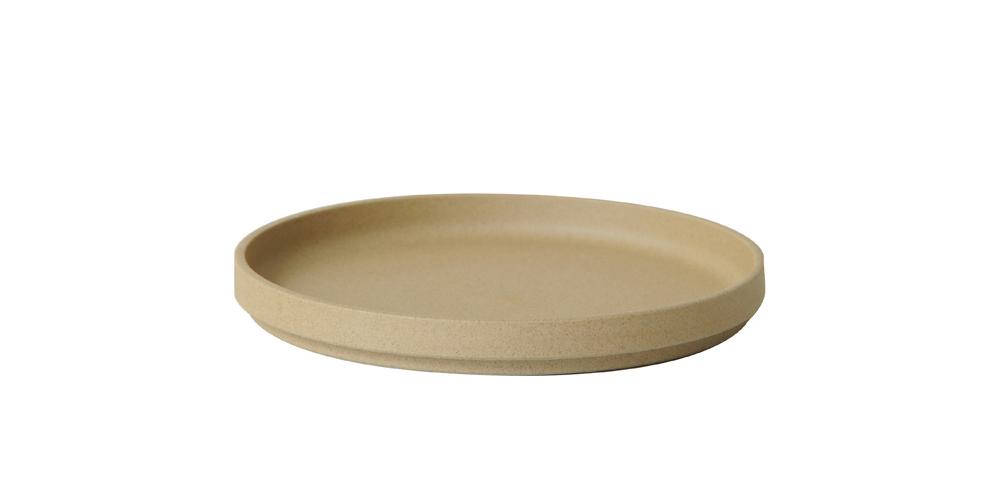 Hasami Porcelain, Plate, Medium - Natural, Natural Tan- Placewares