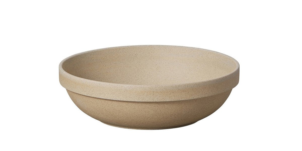 Hasami Porcelain, Round Bowl, Medium - Natural, Natural Tan- Placewares