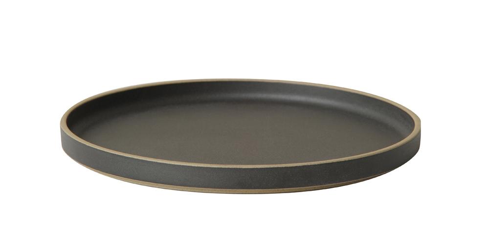 Hasami Porcelain, Plate, Extra Large, Dinner - Black, Black- Placewares