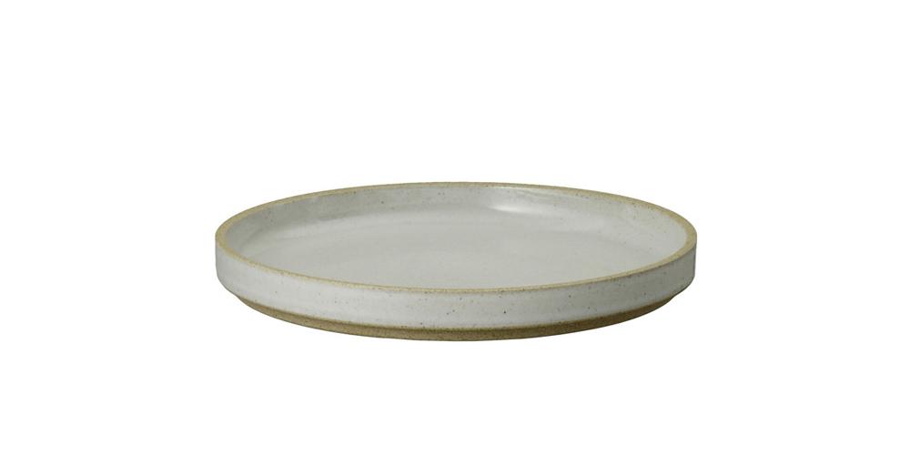 Hasami Porcelain, Plate, Medium - Gloss Gray, Gloss Gray- Placewares