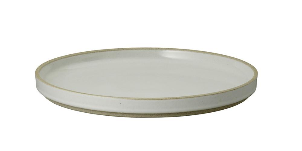 Hasami Porcelain, Plate, Extra Large, Dinner - Gloss Gray, Gloss Gray- Placewares