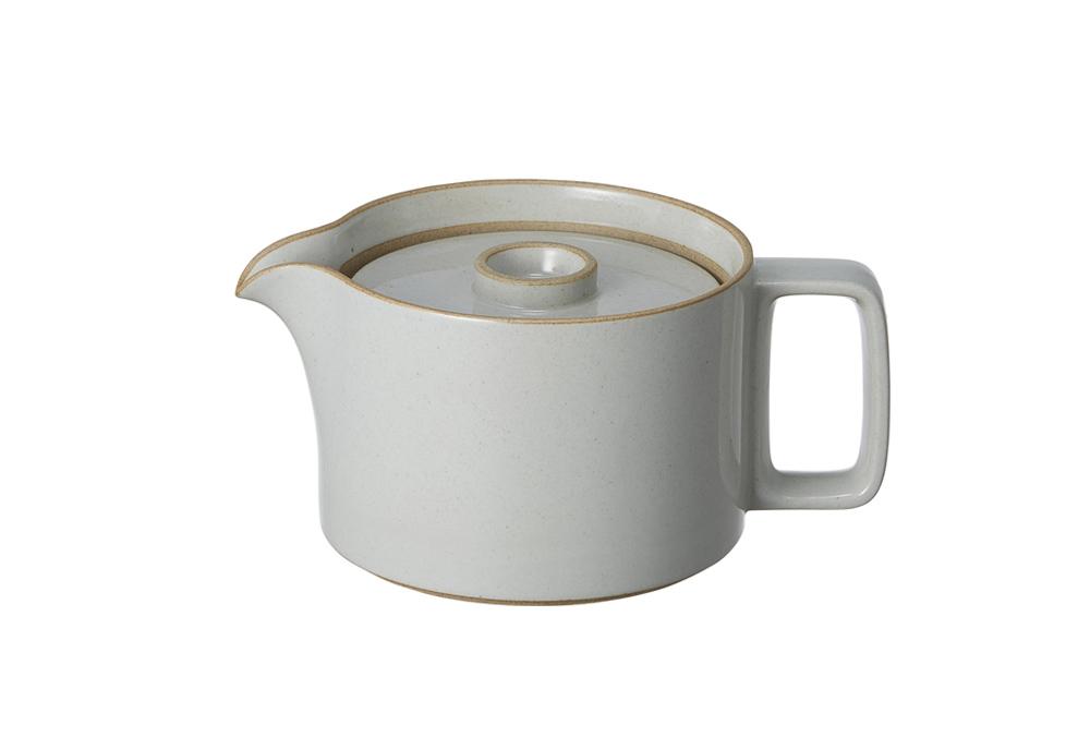Hasami Porcelain, Coffee and Tea Pot - Gloss Gray, Gloss Gray- Placewares