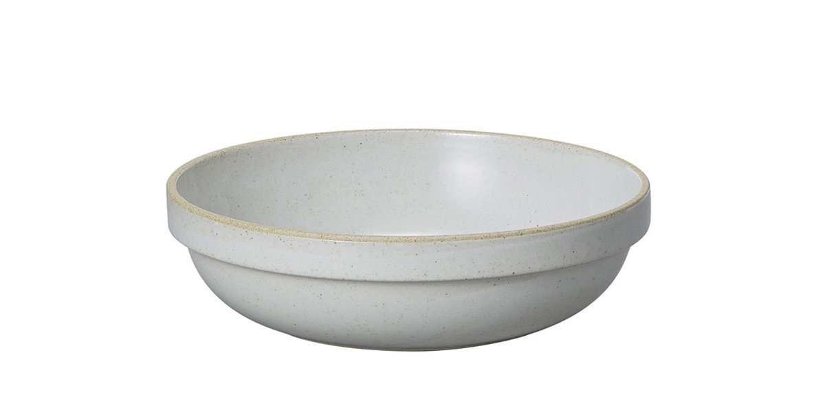 Hasami Porcelain, Round Bowl, Medium - Gloss Gray, Gloss Gray- Placewares