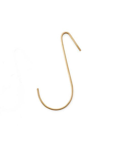 Fog Linen, Handmade Brass J Hooks, Large- Placewares