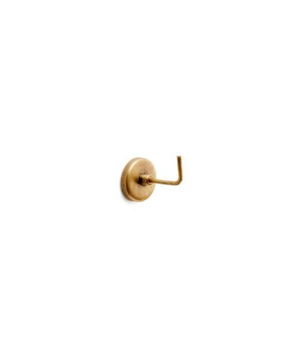Fog Linen, Handmade Brass L Magnet Hook, One-Size- Placewares