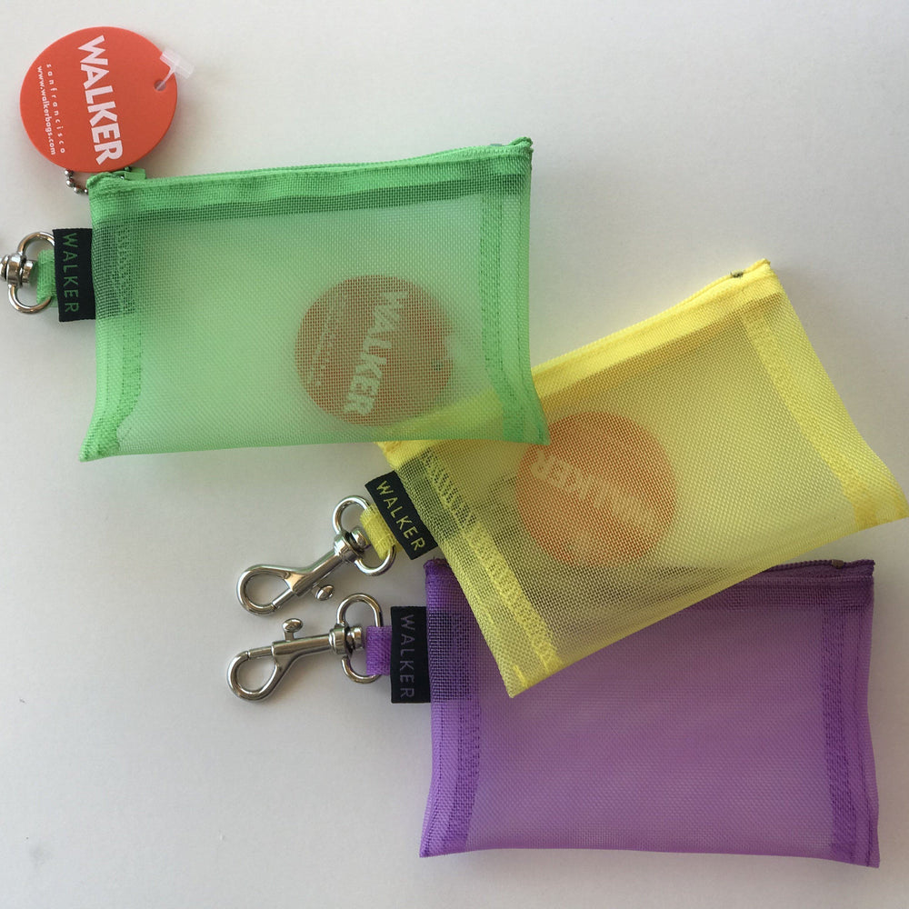 Walker, Single Zipper & Hook Mesh Cases, - Placewares