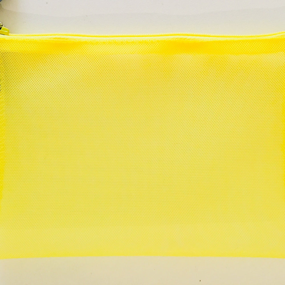 Walker, Single Zipper Mesh Bag - 5 x 7 in, - Placewares