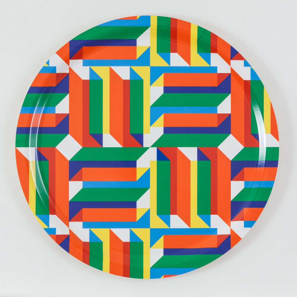 Jim Isermann @ Placewares, Round Tray, Pattern 2 - Jim Isermann @ Placewares, - Placewares