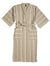 Jokipiin, Unisex Finnish Linen Bath Robe - Natural, S / Tan / Beige- Placewares