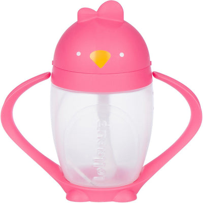 Lollaland, Straw Sippy, Posh Pink- Placewares