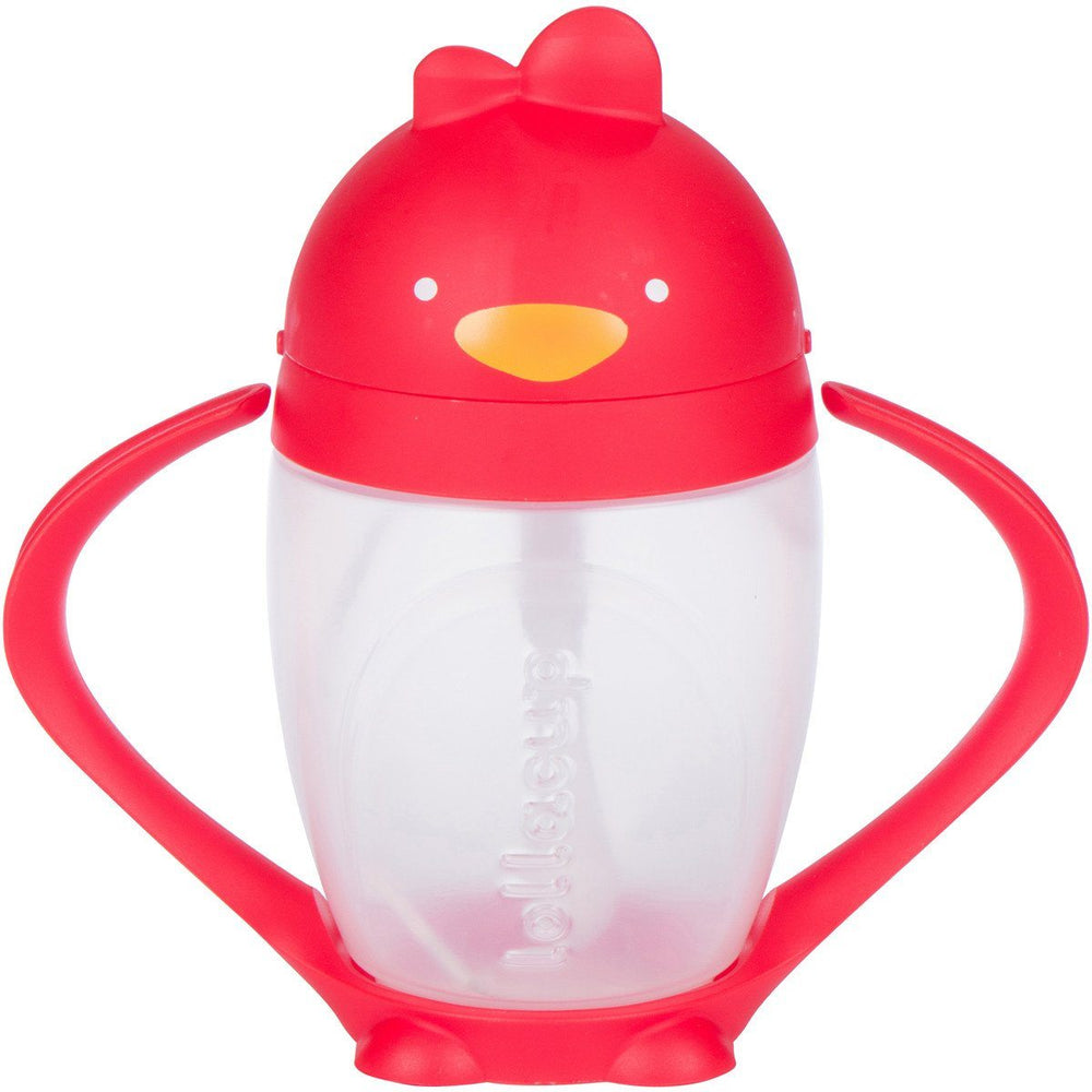 Lollaland, Straw Sippy, Bold Red- Placewares