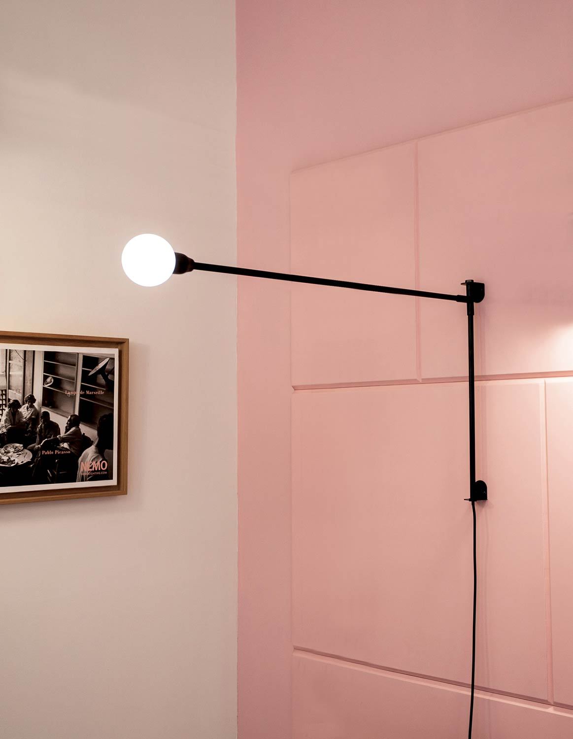 Nemo, Potence Pivotante Mini Wall Lamp, - Placewares