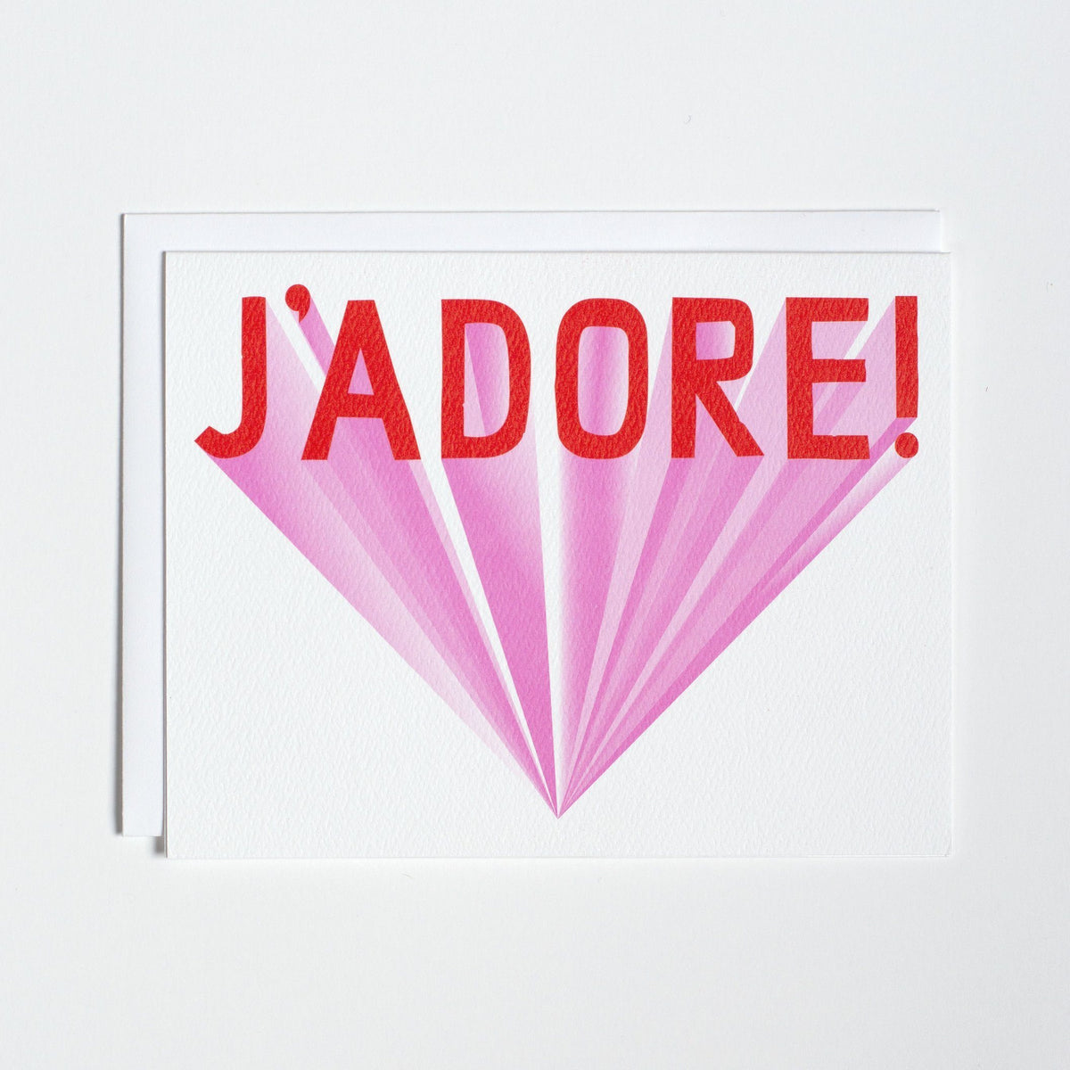 Banquet Workshop, J'Adore I Just Love It Notecard, - Placewares