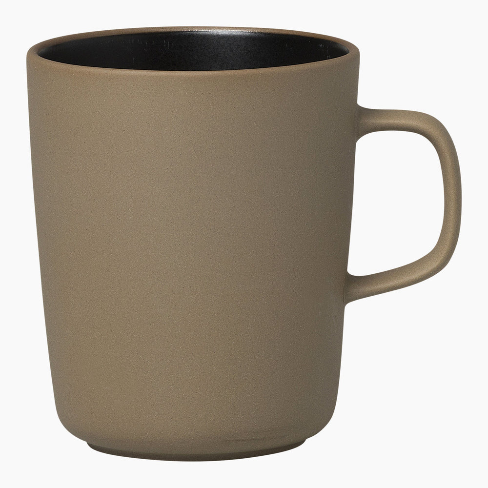 Marimekko, Oiva Mug, Terra, Black- Placewares