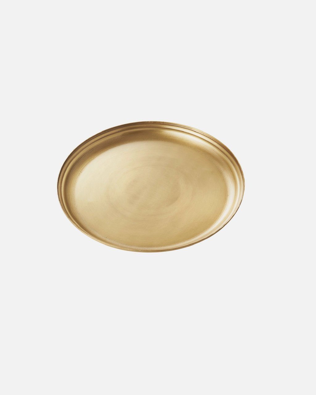 Fog Linen, Handmade Brass Round Trays, Medium- Placewares