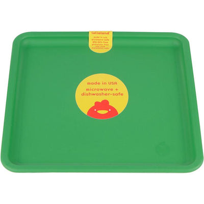 Lollaland, Mealtime Plates - multiple colors, Good Green- Placewares