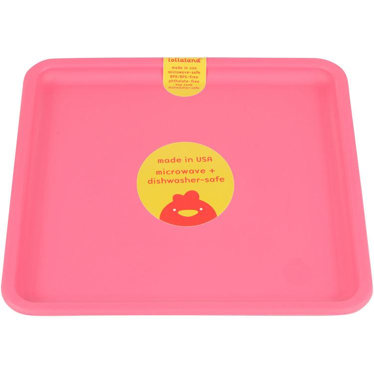 Lollaland, Mealtime Plates - multiple colors, Posh Pink- Placewares
