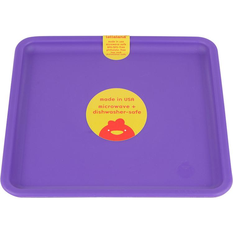 Lollaland, Mealtime Plates - multiple colors, Proud Purple- Placewares