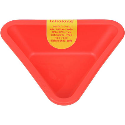Lollaland, Mealtime Snacking & Dipping Bowl - multiple colors, Bold Red- Placewares