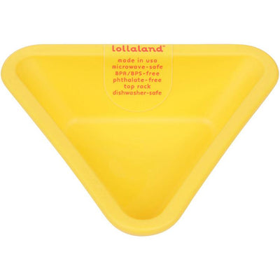 Lollaland, Mealtime Snacking & Dipping Bowl - multiple colors, Chirpy Yellow- Placewares