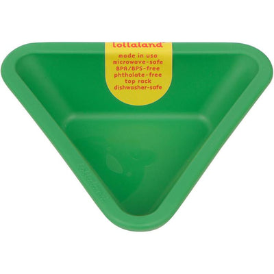 Lollaland, Mealtime Snacking & Dipping Bowl - multiple colors, Good Green- Placewares