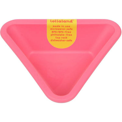 Lollaland, Mealtime Snacking & Dipping Bowl - multiple colors, Posh Pink- Placewares