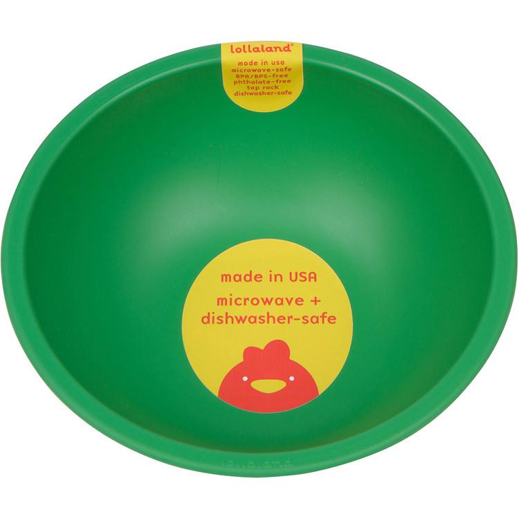Lollaland, Mealtime Bowls - multiple colors, Good Green- Placewares