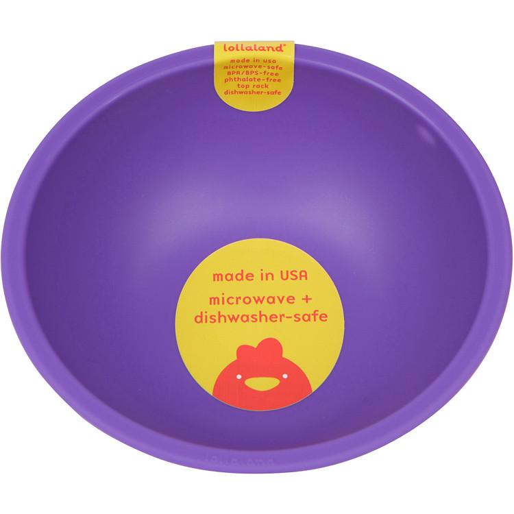 Lollaland, Mealtime Bowls - multiple colors, Proud Purple- Placewares