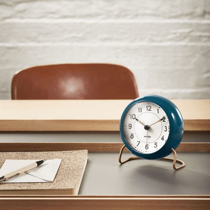 Arne Jacobsen, Arne Jacobsen Station Alarm Clock, assorted colors, - Placewares