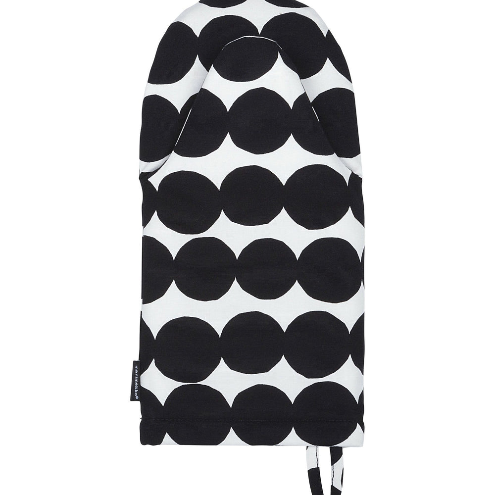 Marimekko, Räsymatto Oven Mitten, White/Black- Placewares