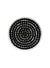 Marimekko, Oiva / Siirtolapuutarha Salad/Luncheon Plate, White/Black- Placewares