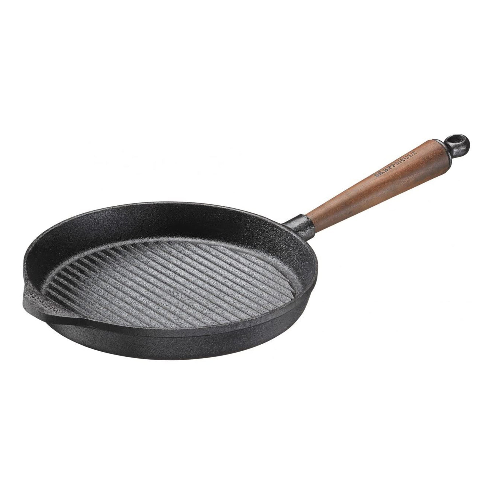 Skeppshult, Swedish Cast Iron Grill Pan, 9.8 inch, - Placewares