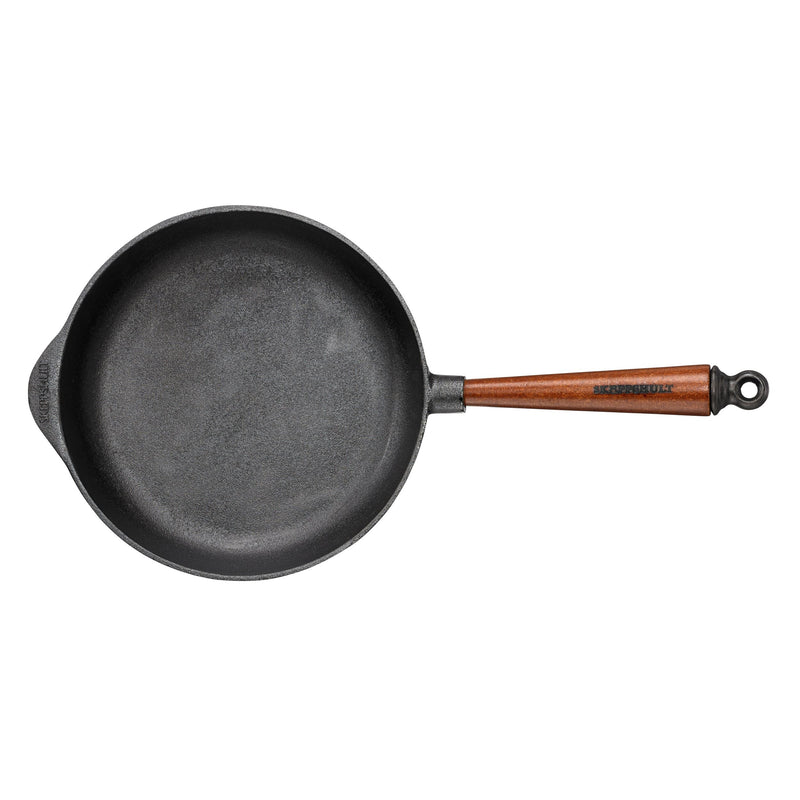 Skeppshult, Swedish Cast Iron Deep Frying Pan, 9.8 inch, - Placewares