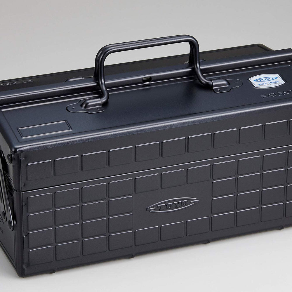 Toyo, Cantilever Steel Storage and Toolboxes, Black- Placewares