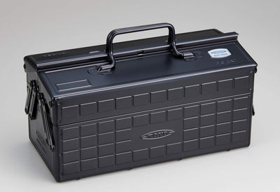 Toyo, Cantilever Steel Storage and Toolboxes, Black- Placewares