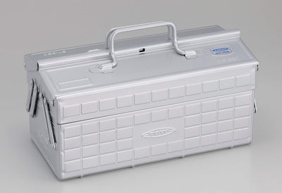 Toyo, Cantilever Steel Storage and Toolboxes, Silver- Placewares