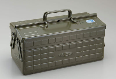 Toyo, Cantilever Steel Storage and Toolboxes, Military Green- Placewares