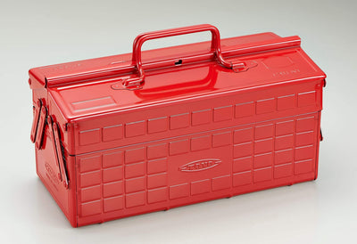 Toyo, Cantilever Steel Storage and Toolboxes, Red- Placewares