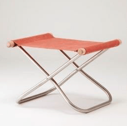 Nychair X, Nychair X Ottoman - Vermilion, Vermilion Orange- Placewares