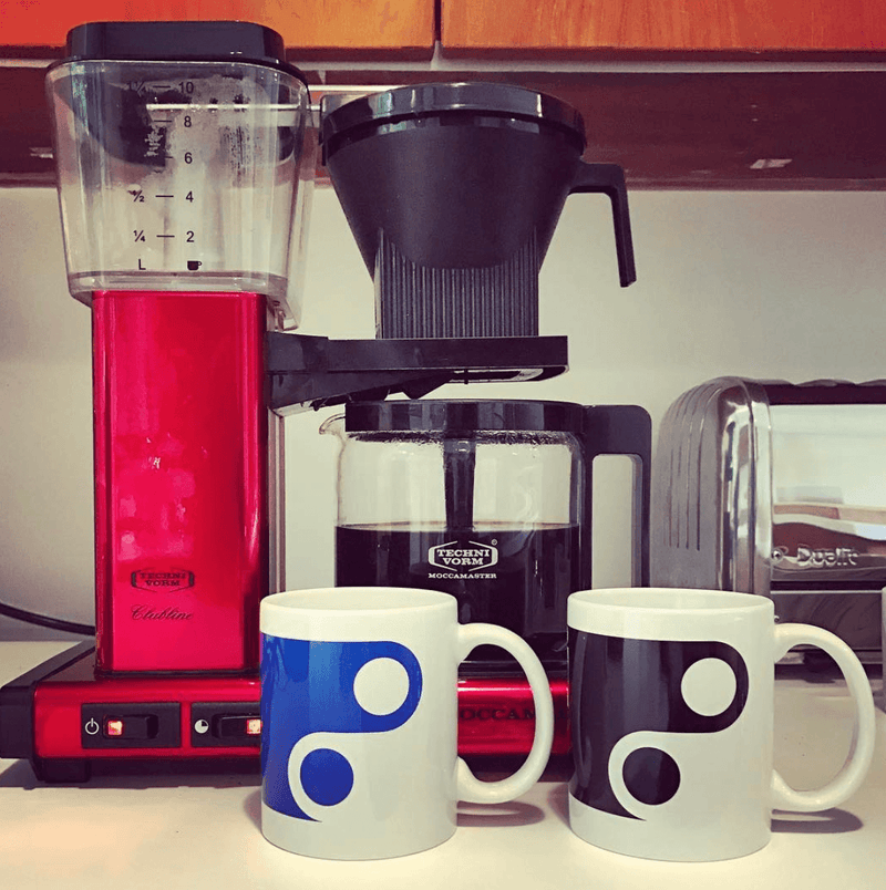 Jim Isermann @ Placewares, Mug, Black, Pattern 5 - Jim Isermann @ Placewares, - Placewares