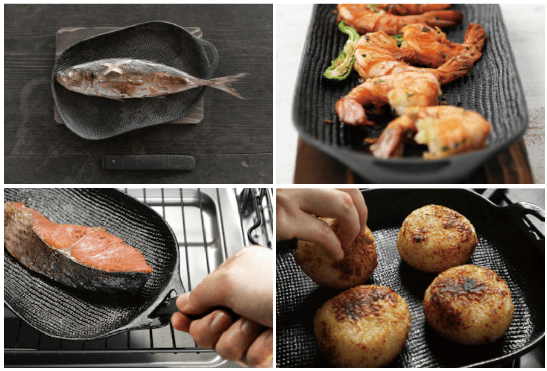 Oigen Foundry, Yaki Yaki Pocchari Cast Iron Grill, - Placewares