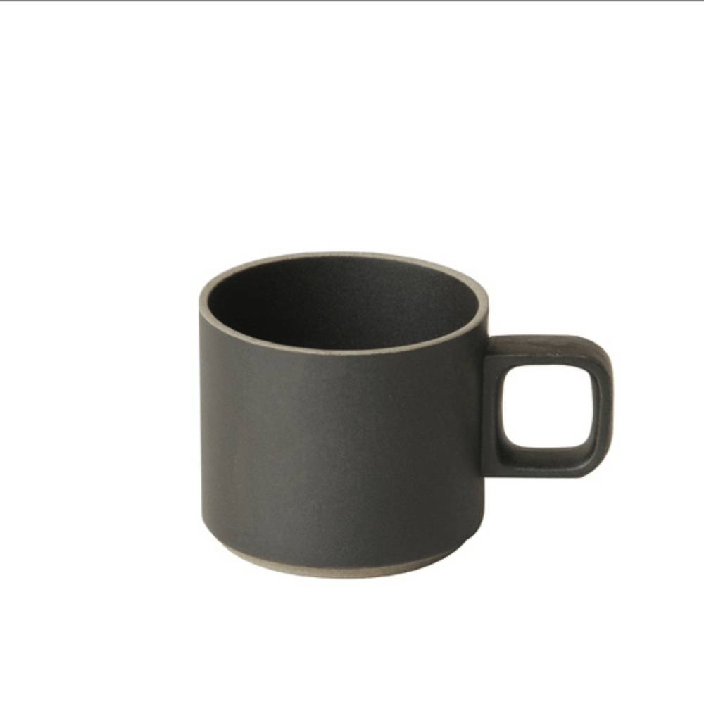 Hasami Porcelain, Mug Cup, 11 oz - Black, Black- Placewares