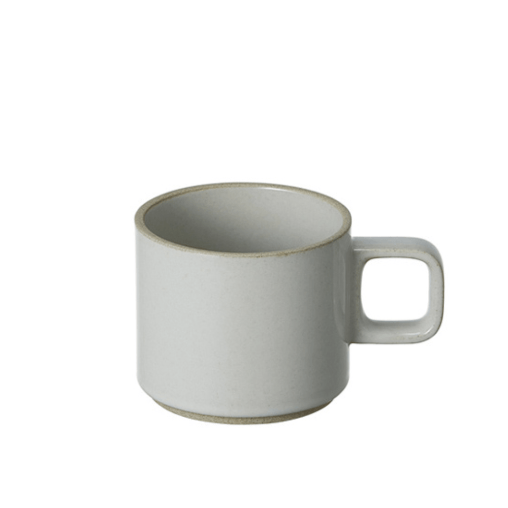 Hasami Porcelain, Mug Cup, 11 oz - Gloss Gray, - Placewares