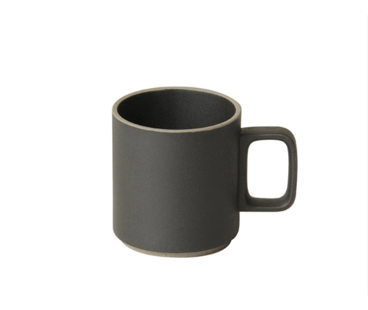 Hasami Porcelain, Mug Cup, 13 oz - Black, Black- Placewares