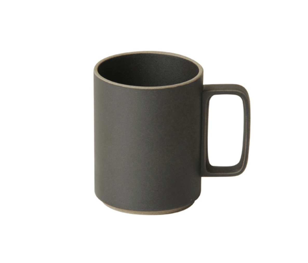 Hasami Porcelain, Mug Cup, 15 oz - Black, Black- Placewares