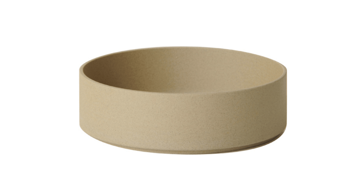 Hasami Porcelain, Bowl, Medium - Natural, Natural Tan- Placewares