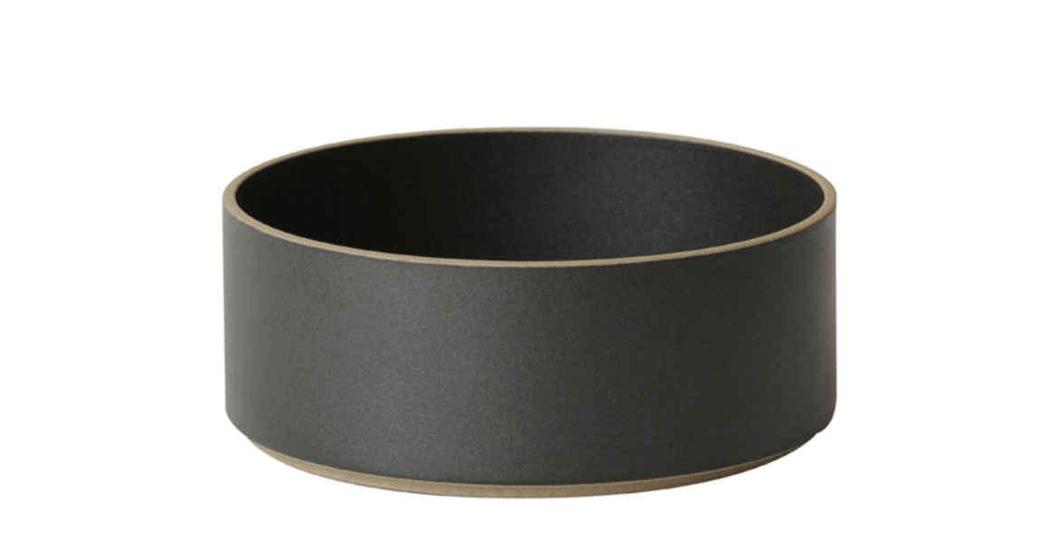 Hasami Porcelain, Bowl-Tall, Medium - Black, - Placewares